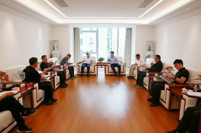 公司与盐津县交流座谈